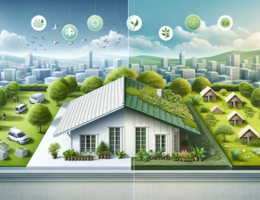 toit blanc vs toit végétalisé naturel : quel choix pour votre projet écologique ?