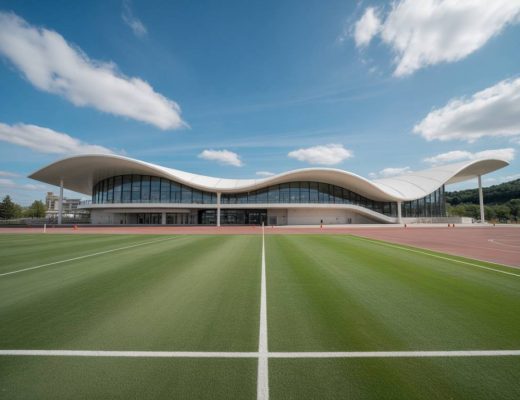 Les toits blancs dans les infrastructures sportives : optimiser confort et performance énergétique